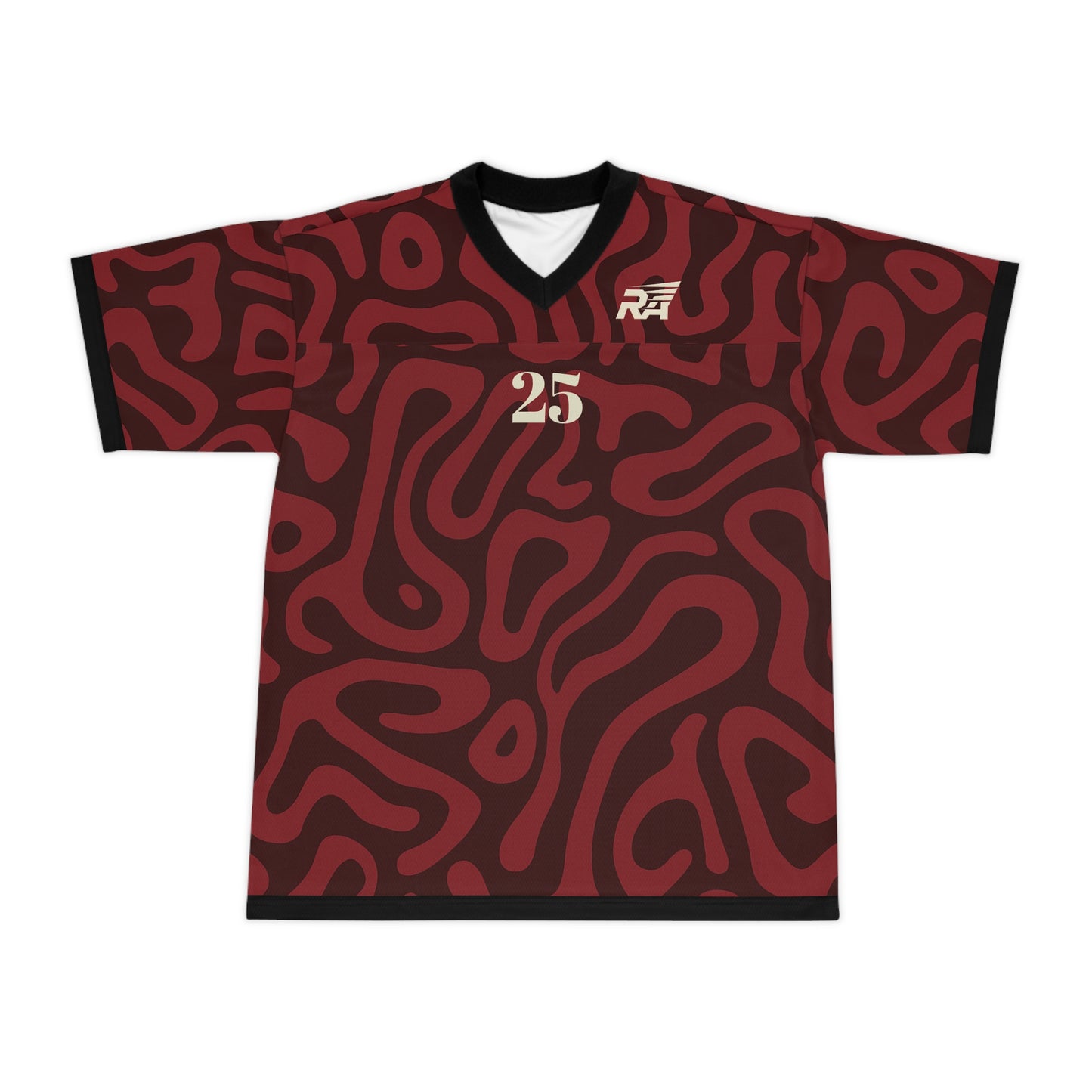 Maillot Lancement Racing Addict Bordeaux