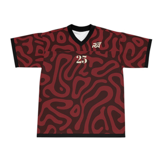 Maillot Lancement Racing Addict Bordeaux