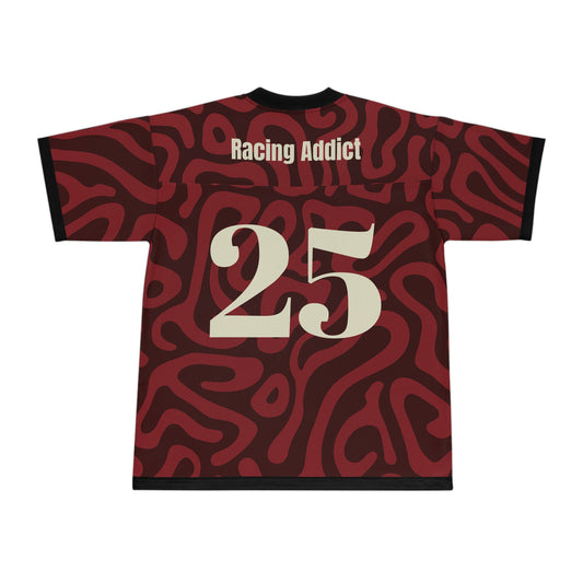 Maillot Lancement Racing Addict Bordeaux